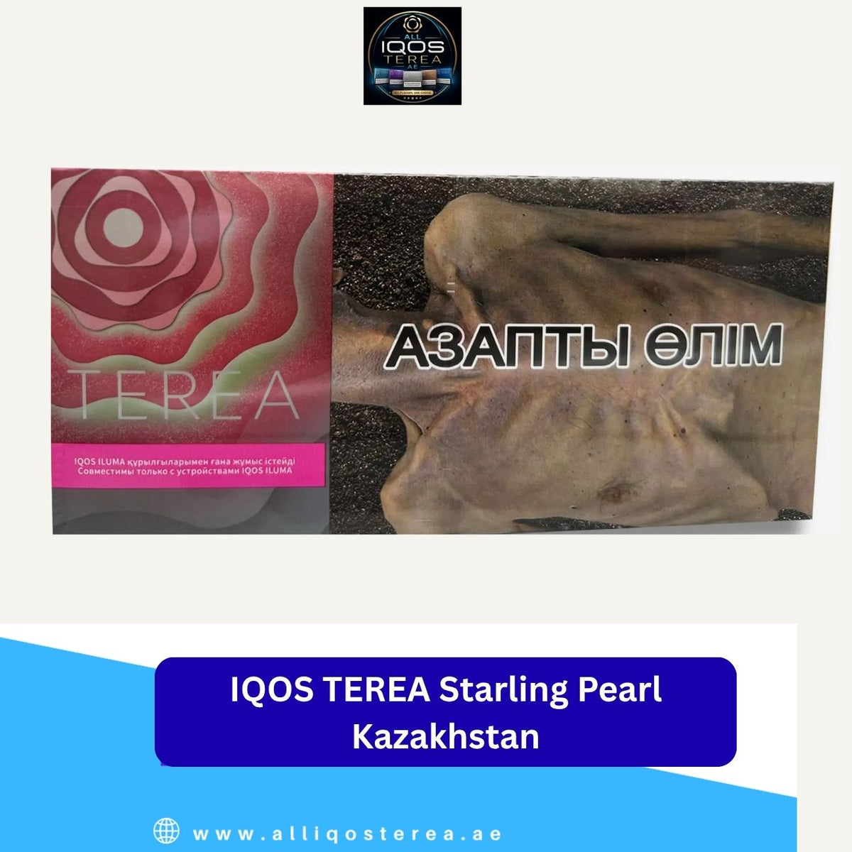 IQOS TEREA Starling Pearl Kazakhstan