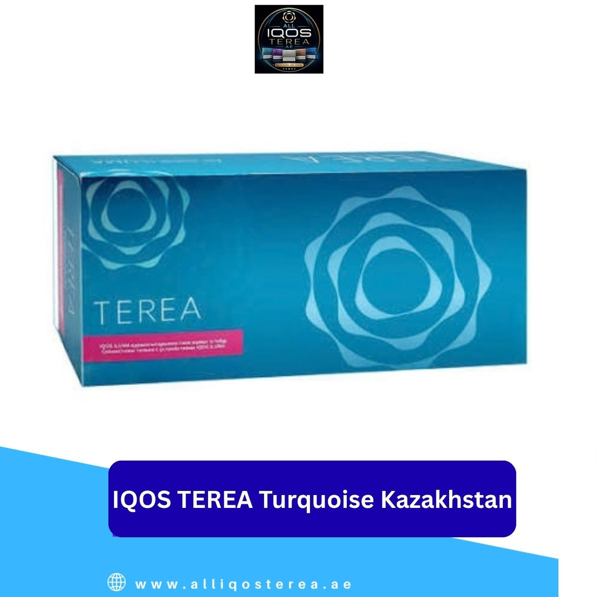 IQOS TEREA Turquoise Kazakhstan