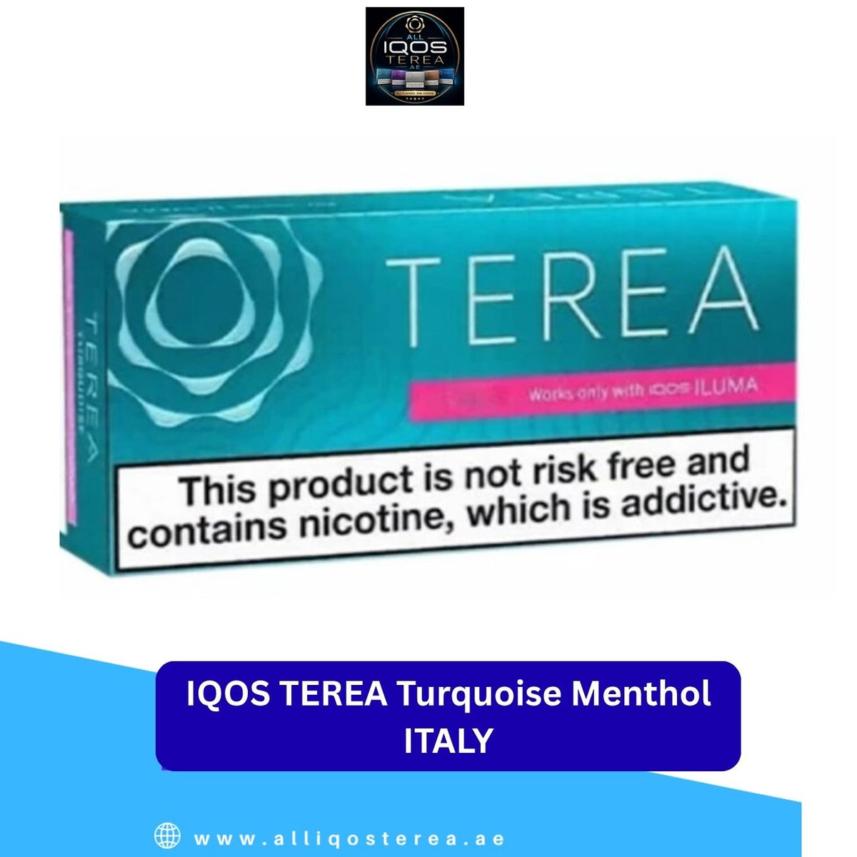 IQOS TEREA Turquoise Menthol ITALY