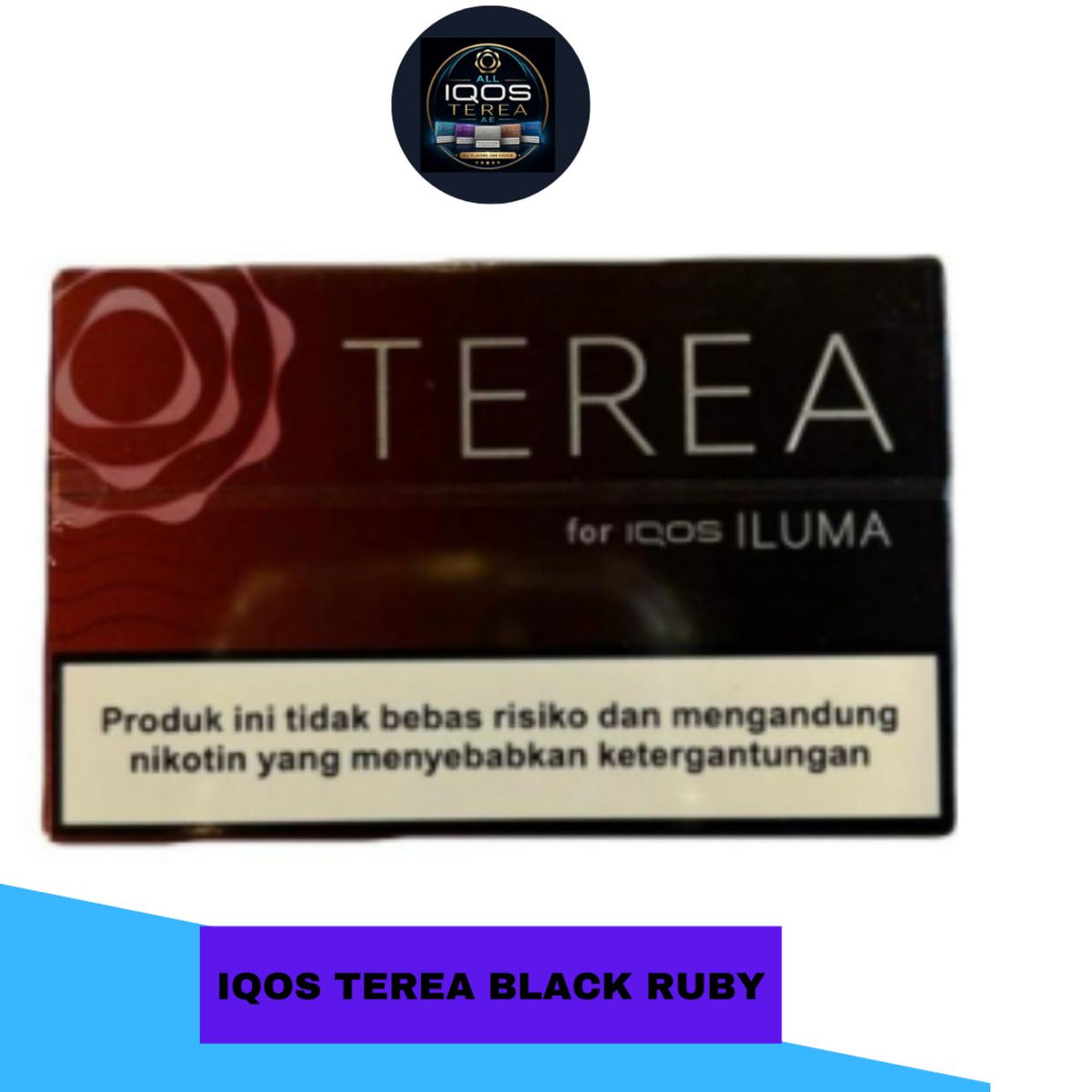 IQOS TEREA Black Ruby Indonesia