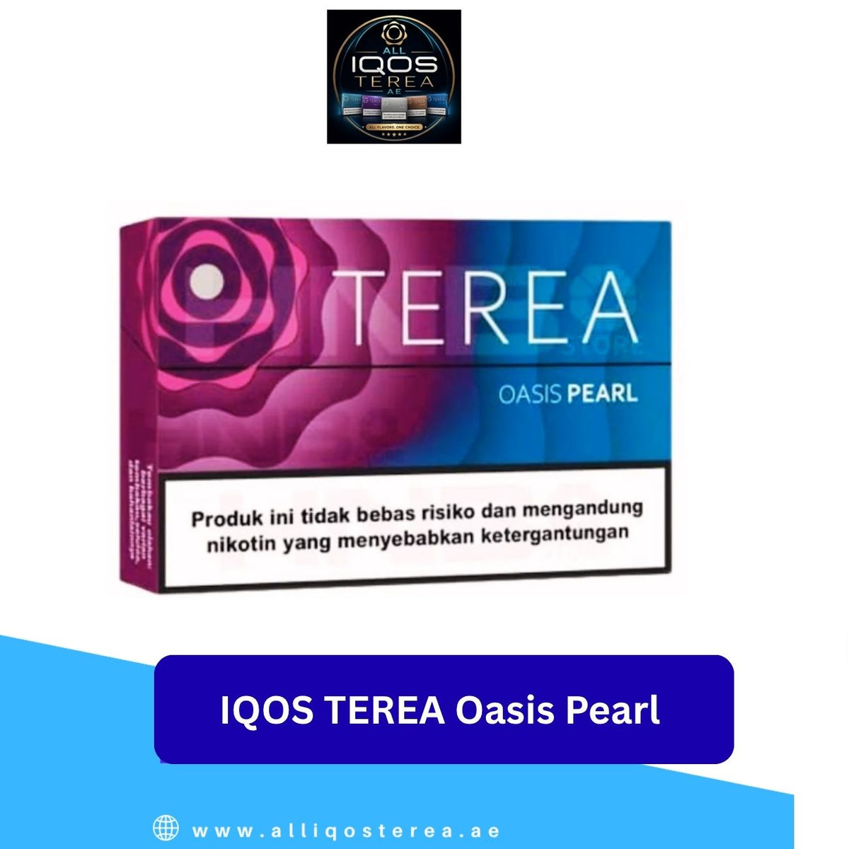 IQOS TEREA Oasis Pearl Indonesian