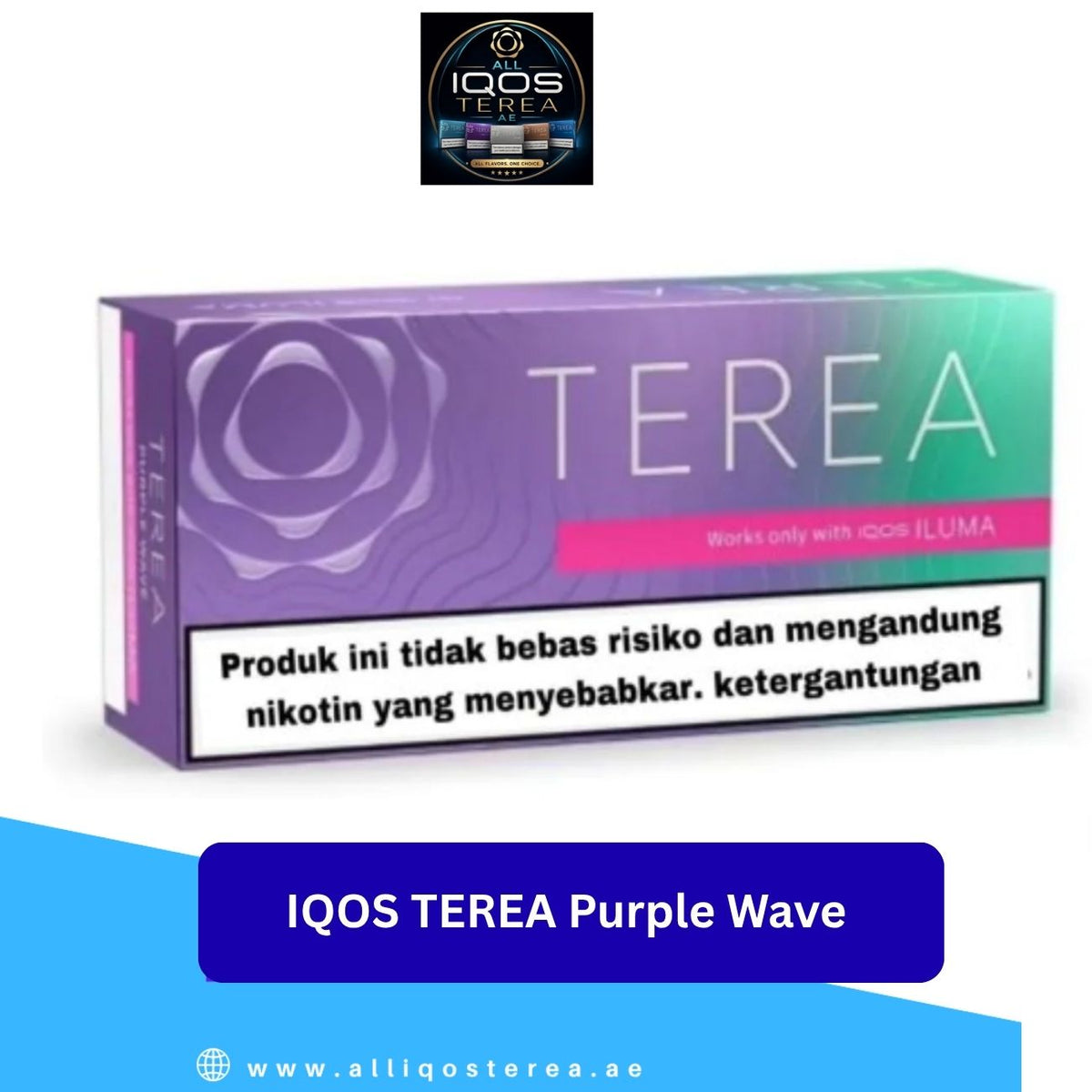 IQOS TEREA Purple Wave Indonesian