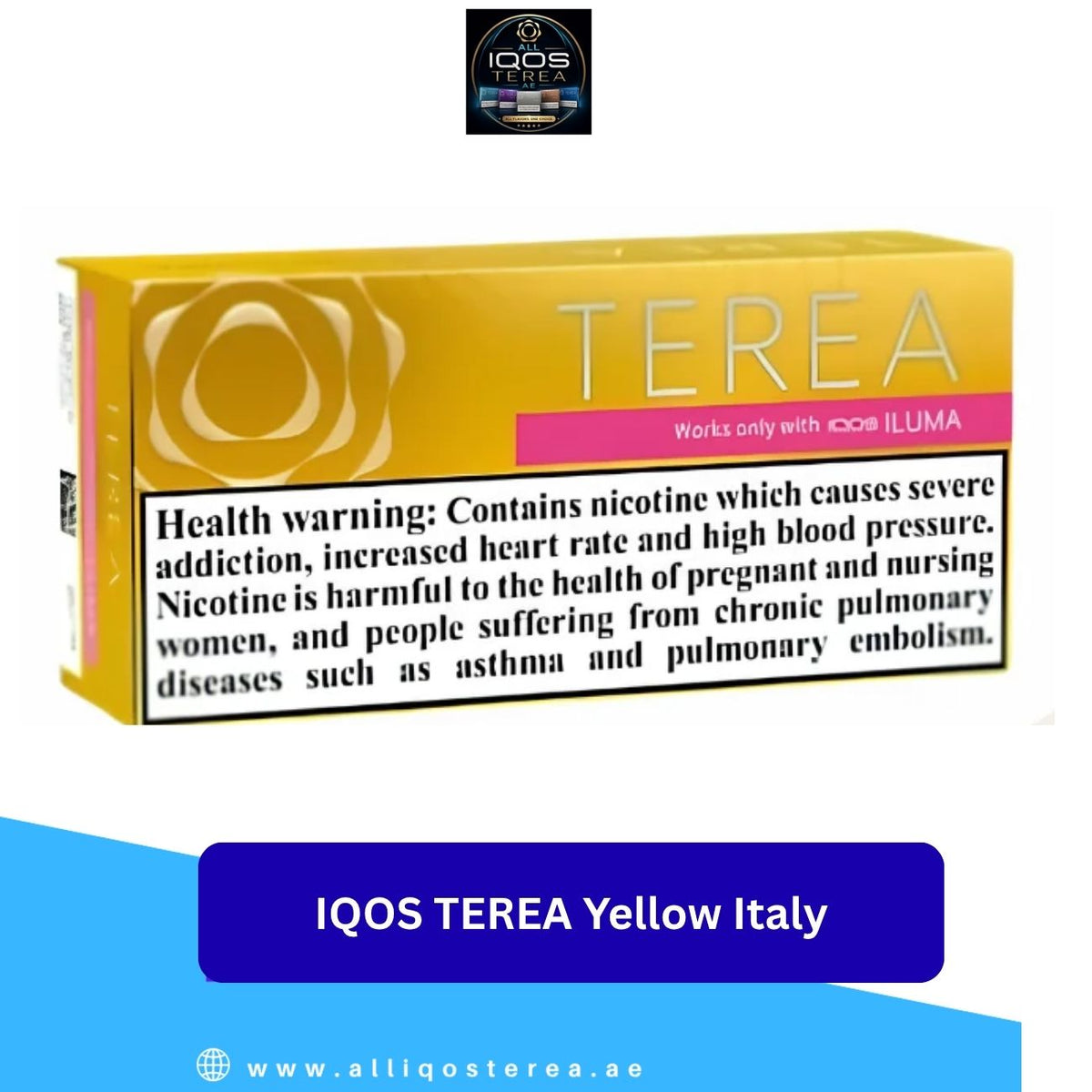 IQOS TEREA Yellow Italy